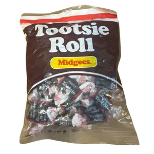 Tootsie Roll Midgees Kauschokoladenbonbons 6,5 Unzen Beutel – Klassische Leckerei - Bild 1 von 2