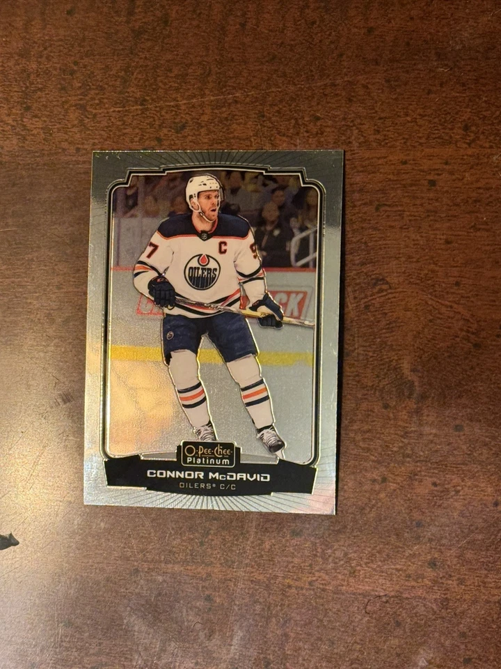 2022-23 O-Pee-Chee Platinum Connor McDavid 97 Rainbow Edmonton Oilers - Image 1 of 1