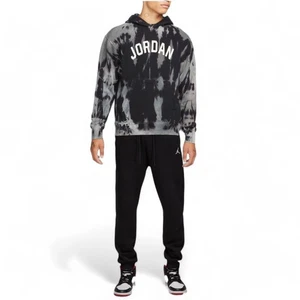 Air Jordan Men's 2 Piece Sweatsuit Matching Tracksuit Outfit MVP Hoodie Joggers - Picture 1 of 13