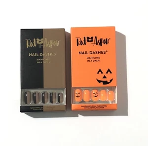 Red Aspen Press On Nails SET 2 Medium Square Grace Balance & Dana Carol Pumpkin - Bild 1 von 5