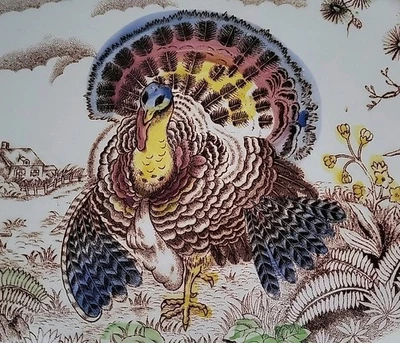 Johnson Bros Windsorware 18" Thanksgiving Platter Vintage Beautiful!🦃🦃 - Image 1 of 2