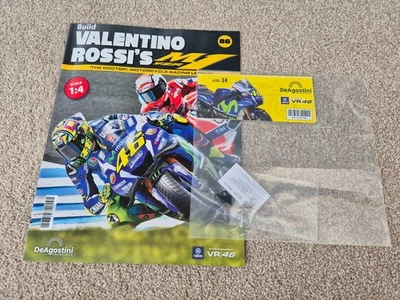 1/4 DEAGOSTINI BUILD THE YAMAHA YZR-M1 VALENTINO ROSSI BIKE PART ISSUE #86 - Image 1 of 3