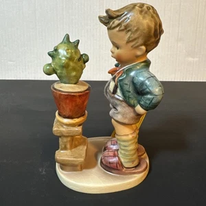 Goebel Hummel 314 Confidentially Boy Figurine TMK5 1980 W. Germany w/Box - Picture 1 of 9