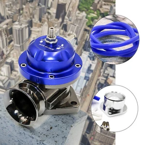 NEW Blue Universal Car Turbo Blow Off Valve Aluminum Alloy Pressure Relief ValFZ - Picture 1 of 12