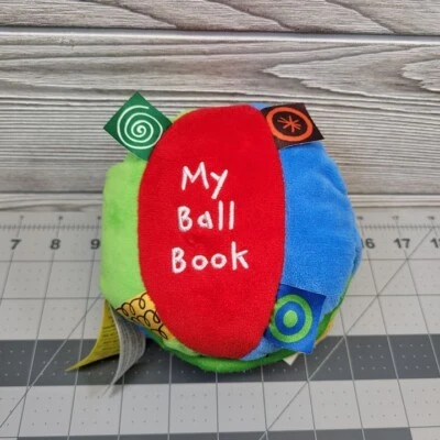 My Ball Book Melissa Doug Ks Kids Sports Plush Baseball Basketball Soccer Ball - Image 1 of 4
