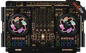 Pioneer DDJ-FLX10 Skin | Retro Y2K Design | Schutzaufkleber | StyleFlip Skins - Bild 1 von 1
