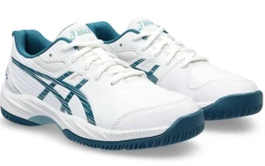 Niños ASICS Gel-Game 9 Tenis Zapatos Cancha Niños Niñas Nuevo Blanco Talla 6 - Imagen 1 de 11