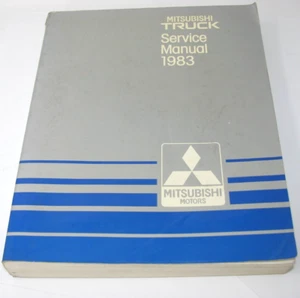 1983 Mitsubishi Mighty Max Truck Factory Service Manual Original Shop Repair - Foto 1 di 5