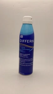 Differin Acne Treatment Acne-Clearing Body Spray w/2% Salicylic Acid 6oz 10/2024 - Picture 1 of 2