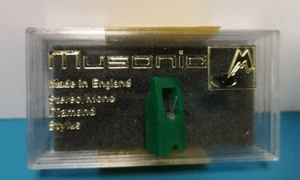 VINTAGE MUSONIC DIAMOND Replacement Stylus E225D REPLACEMENT ND 100G IN CASE - Picture 1 of 2