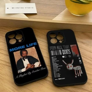 Drake Album Phone Case – Soft Silicone Back Cover for iPhone 7–15 Pro Max | Rap - Photo 1 sur 13