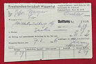 Post WW2 WWII Germany late wartime German document receipt Quittung June 1946