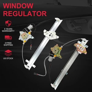 Par de reguladores de ventana eléctrica con motor delantero izquierdo derecho para Frontier 1998-2004 - Imagen 1 de 8
