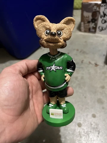 Texas Stars Mascot Ringo Bobblehead Dallas Affiliate AHL Hockey Cover