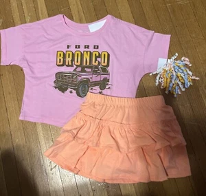 Girls Gymboree Wonder Nations Lot Of 3 Shirt Skirt Hair Size:4/5 NEW/NWT/NWOT - Picture 1 of 7