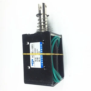 24V Pull Hold/Release 10mm Stroke 6.3Kg Force Electromagnet Solenoid Actuator - Picture 1 of 7