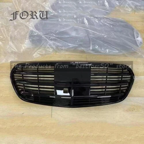 Front Racing Facelift Grille For Mercedes-Benz W223 S450 S500 S580 2021-2022 - Imagem 1 de 1