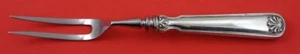 Shell and Thread by Tiffany and Co Sterling Silver Steak Carving Fork 8 3/4" - Picture 1 of 2