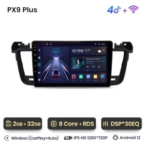 Autoradio Per Peugeot 508 2011-2018 2G+32GB 8Core 4G+WIFI CarPlay Wireless GPS - Foto 1 di 7