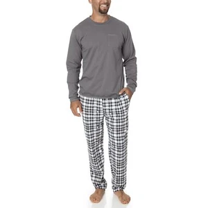 PEANUTS Mens' Cotton Snoopy Family Matching Pajamas 2-Piece Sets for Christmas - Picture 1 of 9