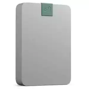 Seagate Ultra Touch HDD 4TB External Hard Drive 15mm Pebble Grey Post-Consumer - Picture 1 of 3
