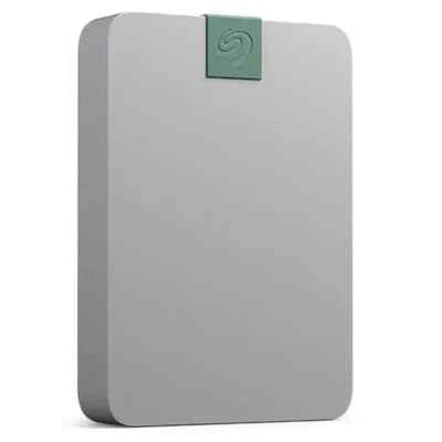 Seagate Ultra Touch HDD 4TB External Hard Drive 15mm Pebble Grey Post-Consumer - Image 1 of 3