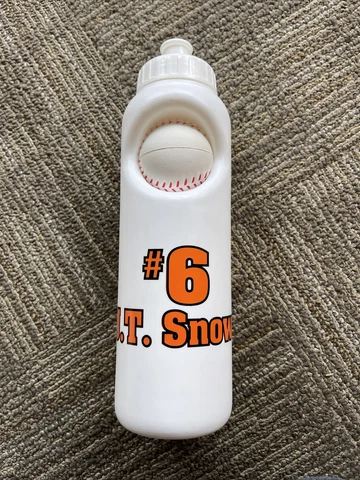 Vintage JT Snow San Francisco SF Giants  Water Bottle  Authentic NOS Cover