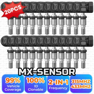 Autel MX-Sensor 315MHz & 433MHz TPMS Universal Programmable Sensor-Metal Valve - Picture 1 of 15