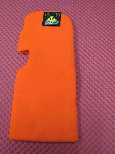 Hot Shot Men's 2-ply Acrylic Knit Single-hole Knit Stocking Cap Orange 41M102
