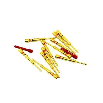 ITT Cannon 030-9036-021 Crimp Contact Pins Gold MS3193A-20A, Box of 11 - Image 1 of 4
