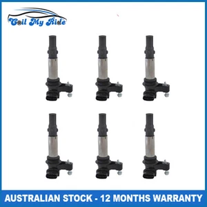 6x Bobina de encendido para Alfa Romeo 159 Brera JTS Spider 3,2 L Saab 9-3 2,8 L Turbo V6 - Imagen 1 de 4