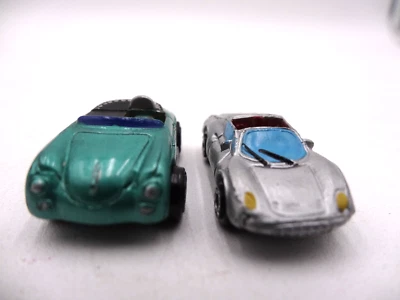 Micro Machines Ultrasmall Insiders Mini BLUE GREEN PORSCHE 356 Galoob Porsche 35 - Image 1 of 4
