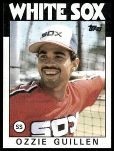 1986 Topps #254 Ozzie Guillen RC Chicago White Sox Baseball - Picture 1 of 2