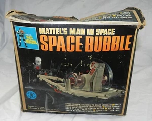 De colección Mattel's Man in Space - Burbuja espacial con caja áspera - Imagen 1 de 12