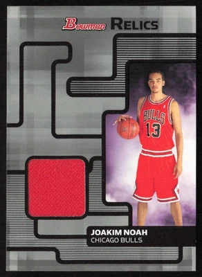 2007-08 Bowman Relics Joakim Noah #BR-JN дебютант Bulls - Изображение 1 из 2