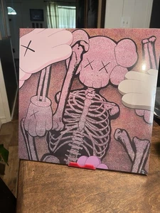 Clipse - Let God Sort Em Out SIGNED AUTOGRAPHED Insert PINK Vinyl Pusha T Kaws - Picture 1 of 3