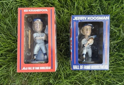 New York Mets Hall Of Fame Bobbleheads Set #3 Ed Kranepool & Jerry Koosman 9/17