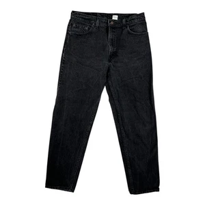 Levi’s 550 Black Denim Jeans Size 34x32 Made In USA Faded 90s Relaxed Tapered - Bild 1 von 9