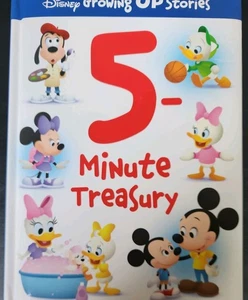 Disney Growing Up Stories, 5 Minuten Schatzkammer, Kurzgeschichten, NEU (Hardcover) T18 - Bild 1 von 3