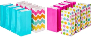 10" Small All-Occasion Goodie Bags, Spring Print (16-Count) - Picture 1 of 7