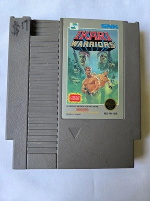 NES Ikari Warriors (Nintendo Entertainment System, 1987) Cartridge Only - Image 1 of 4