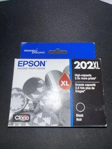 Cartuccia di inchiostro nero originale OEM Epson 202XL120 T202XL120 sigillata 202 XL scadenza 05/27 - Foto 1 di 3