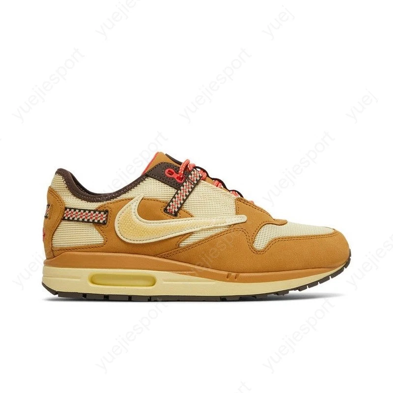 Preços baixos em Nike Air Max 1 x Travis Scott Low Wheat | eBay