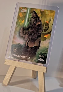 Kelnacca SP 2025 Topps Chrome Sapphire- The Acolyte Gold 46/50 - Picture 1 of 3