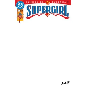 Supergirl #1 Cover E Blank Card Stock Variant DC Comics - Imagen 1 de 1