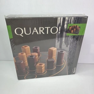 Gigamic QUARTO! Wooden Block Board Game Blaise Muller 1991 New Sealed - Picture 1 of 5