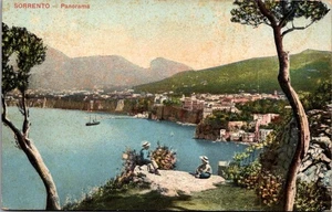 Panorama SORRENT Italien Postkarte - Bild 1 von 2