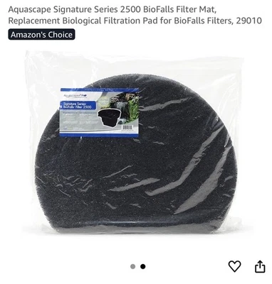 Alfombrilla de filtro de repuesto Aquascape Signature Series BioFalls 2500 (paquete de 4) nueva Foto 1 de 4