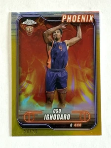 2024-25 Topps Chrome Oso Ighodaro Rookie Card /50 Suns - Picture 1 of 2