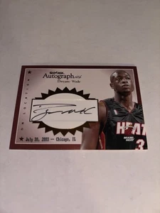 Dwyane Wade 2003-04 Skybox Autographics Rc Auto 62/99 - Picture 1 of 2